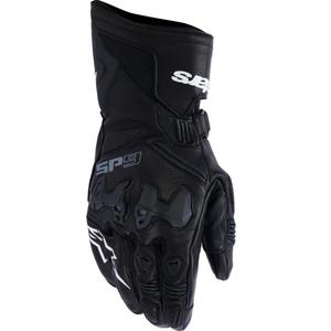 Alpinestars SP-9 moottoripyörähanskat musta-valkoiset