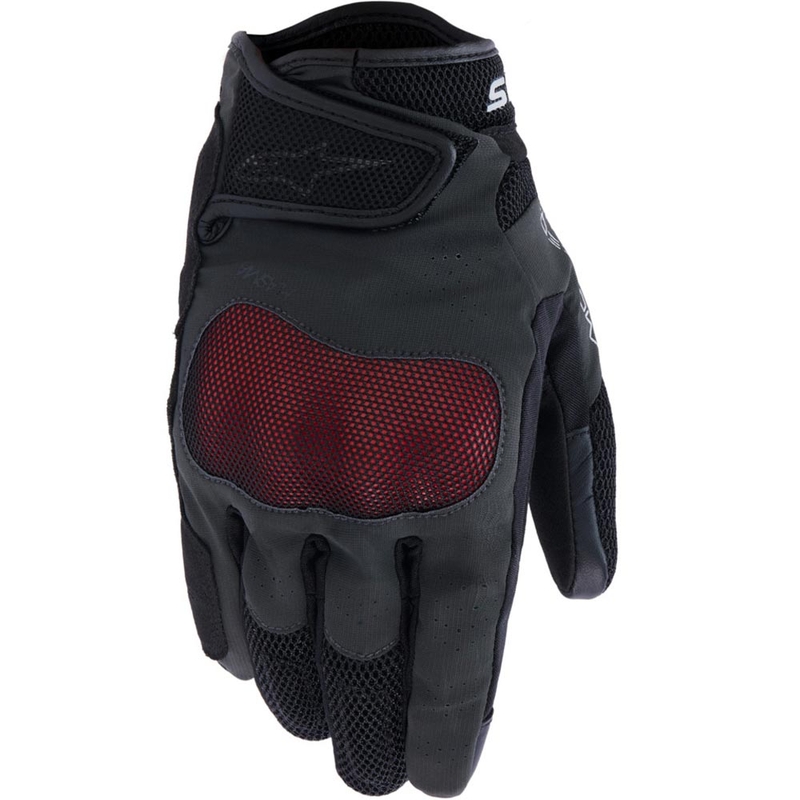 Alpinestars Stella Mogress Airflow naisten moottoripyörähanskat musta-antrasiitti
