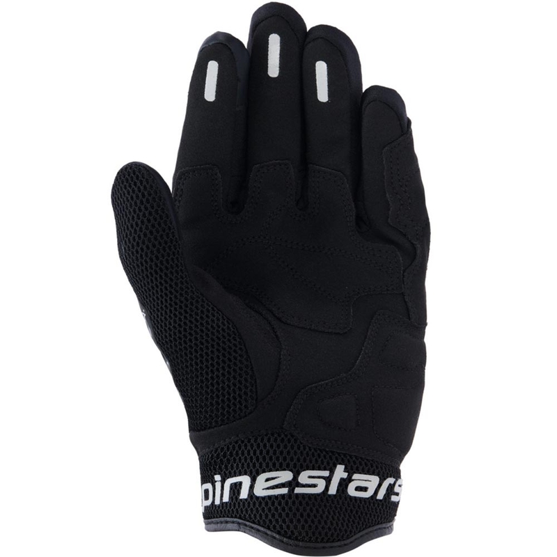 Alpinestars Stella Mogress Airflow naisten moottoripyörähanskat musta-antrasiitti