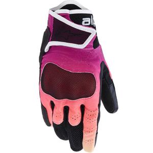 Alpinestars Stella Mogress Airflow naisten moottoripyöräkäsineet, gradientti-mustat