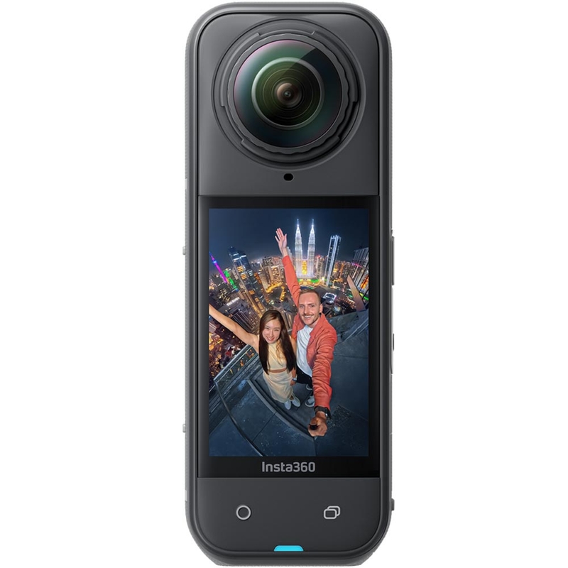 Insta360 X5 -moottoripyörän action-kamerapaketti, musta