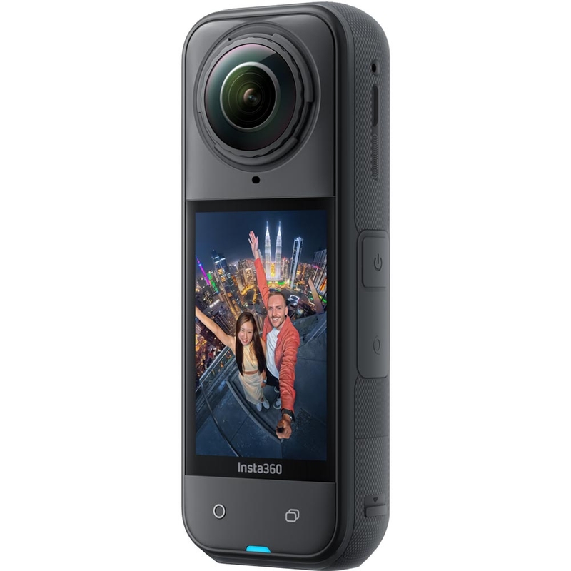 Insta360 X5 -action-kamera musta