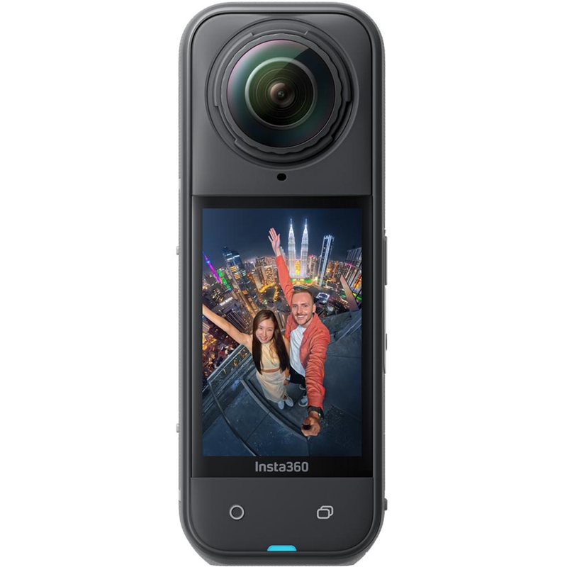 Insta360 X5 -action-kamera musta