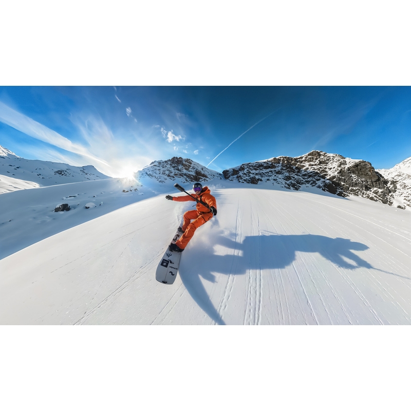 Insta360 X5 -action-kamera musta
