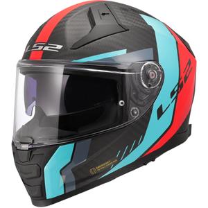 Umpikypärä moottoripyörälle LS2 FF811 Vector II C Grid punaturkoosi - II laatu - II. laatu