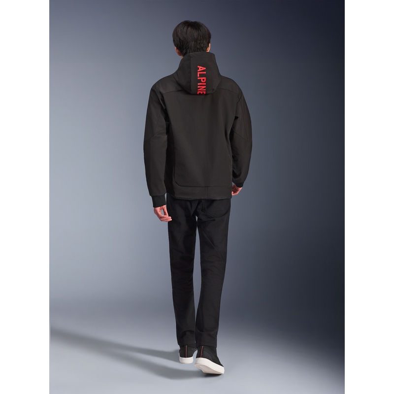 Alpinestars RADIUM TECH HOODIE moottoripyöräpaita musta-punainen