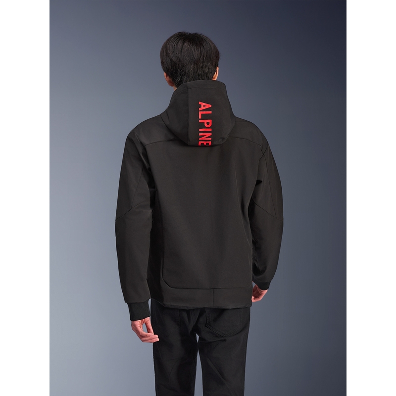 Alpinestars RADIUM TECH HOODIE moottoripyöräpaita musta-punainen