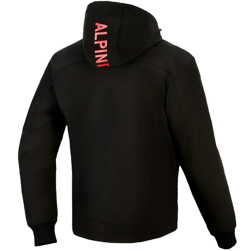 Alpinestars RADIUM TECH HOODIE moottoripyöräpaita musta-punainen