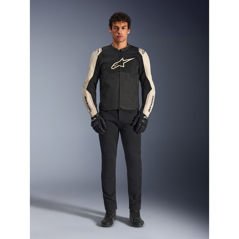 Alpinestars T-SPS Air V2 moottoripyörätakki musta-hiekka