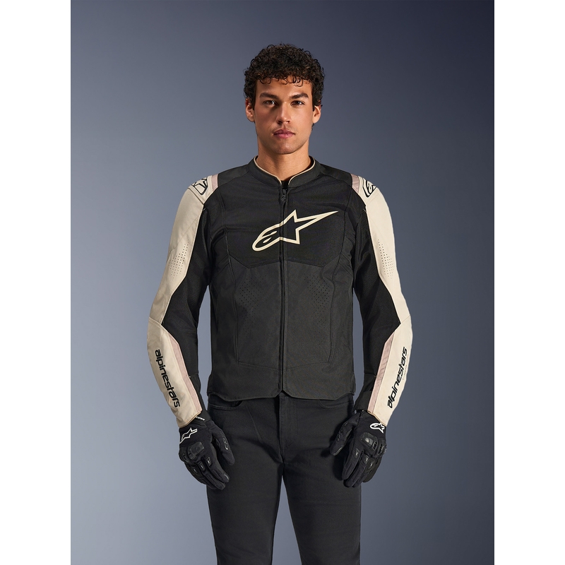 Alpinestars T-SPS Air V2 moottoripyörätakki musta-hiekka