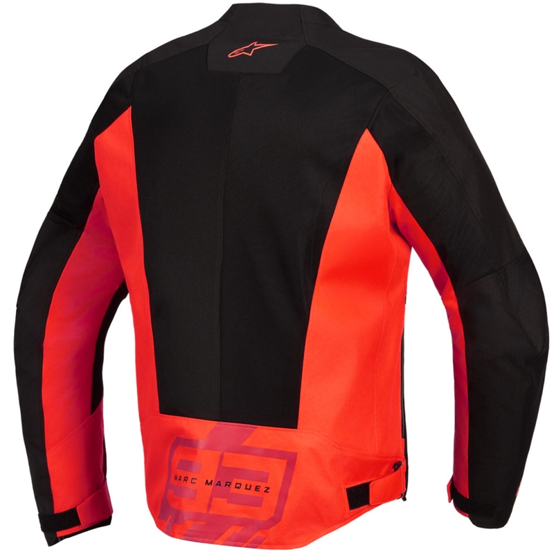 Alpinestars C-1 AIR MM93 moottoripyörätakki, fluo-mallisto, punainen-punainen-musta