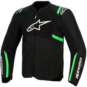 Alpinestars T-SPS Air V2 moottoripyörätakki musta-fluovihreä