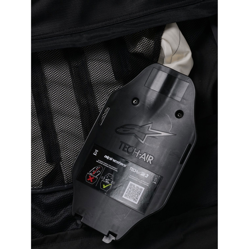 Alpinestars Tech-Air®3 V2 -järjestelmän turvatyynyliivi musta - II. laatu