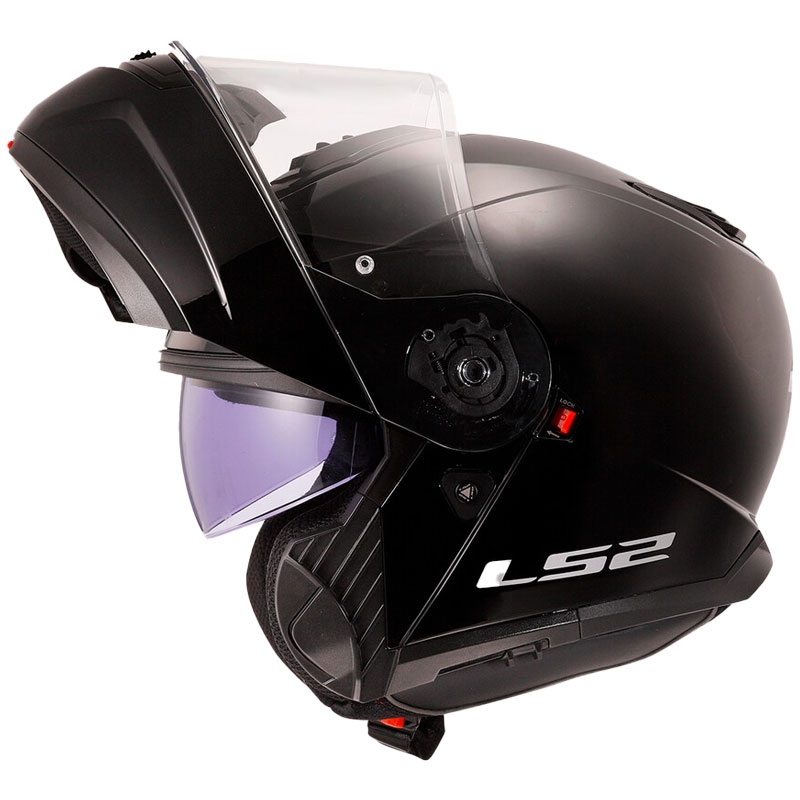 Avattava kypärä LS2 FF908 Strobe II musta matta - II. laatu