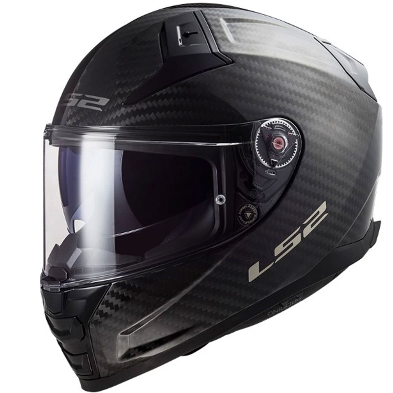 Kokokasvoinen moottoripyöräkypärä LS2 FF811 Vector II Carbon 06 musta - II. laatu