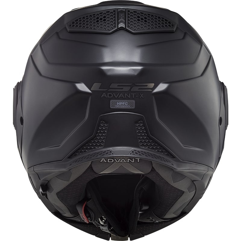 Avattava moottoripyöräkypärä LS2 FF901 Advant X Solid mattamusta - II. laatu
