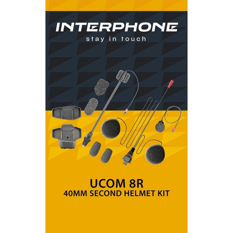 HD-audiosetti 40 mm Interphone U-COM R -sisäpuhelimeen
