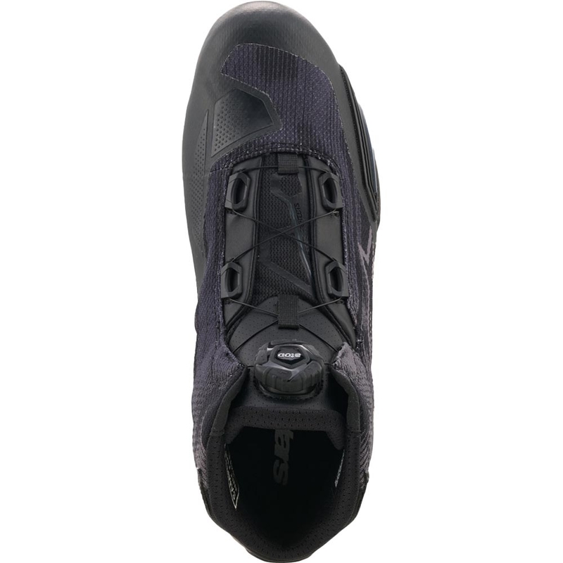 Alpinestars Celer Hengittävä Moottoripyörä Saappaat Musta-Tummanharmaa