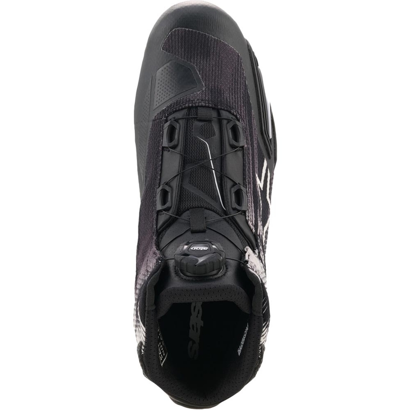 Alpinestars Celer Tuuletetut moottoripyöräsaappaat musta-valkoinen