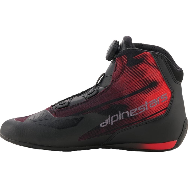 Alpinestars Celer Tuuletetut moottoripyöräsaappaat musta-punainen