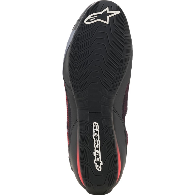 Alpinestars Celer Tuuletetut moottoripyöräsaappaat musta-punainen