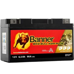 AGM-akku Banner Bike Bull AGM PLUS AGM PLUS 506 01 / BGT7B-4 - GT7B-4