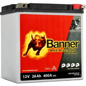 AGM-akku Banner Bike Bull AGM PROfessional AGM PRO 530 01 / BETX30L - ETX30L