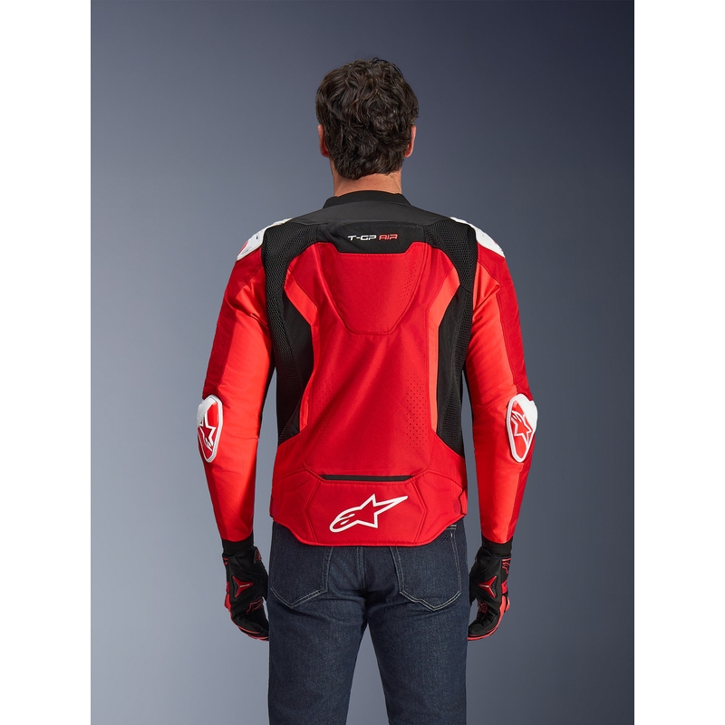 Alpinestars T-GP Air moottoripyörätakki punainen-fluo punainen-valkoinen-musta