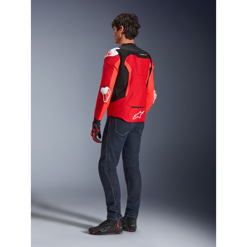 Alpinestars T-GP Air moottoripyörätakki punainen-fluo punainen-valkoinen-musta