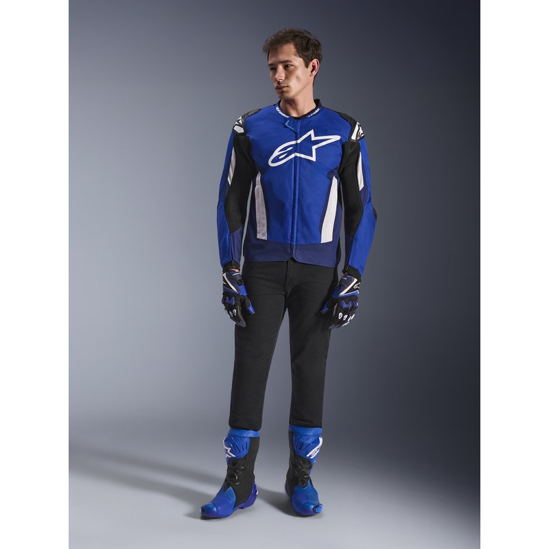 Alpinestars T-GP Air moottoripyörätakki sini-valko-musta
