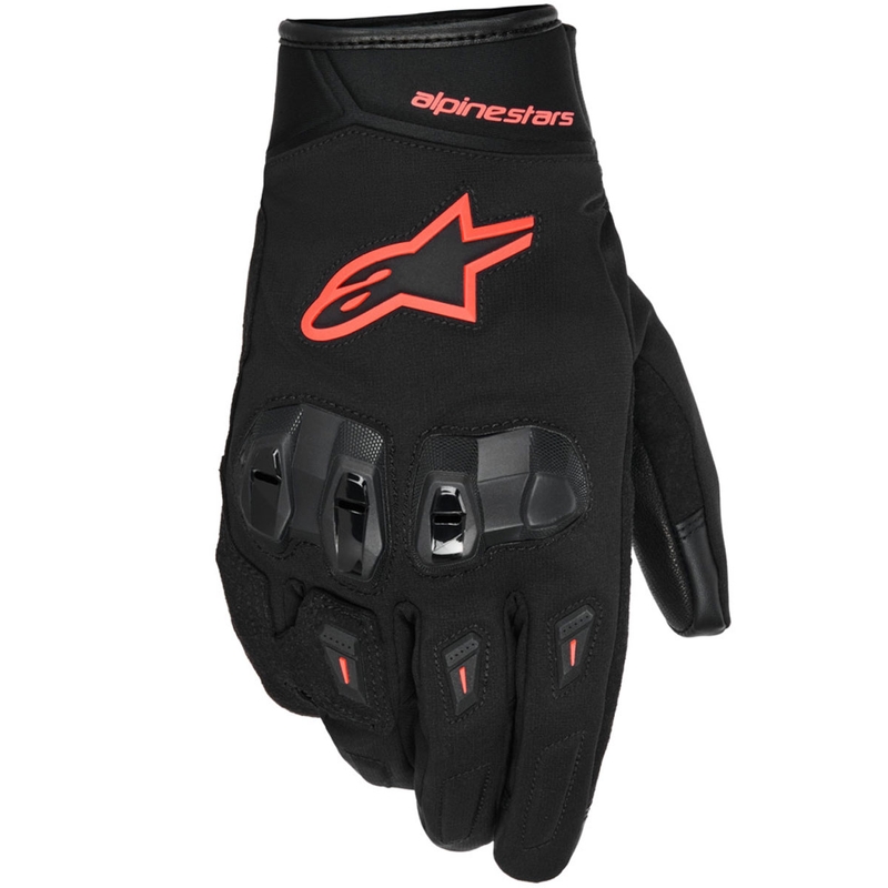Alpinestars SP XZ vedenpitävät moottoripyörähanskat musta-punainen