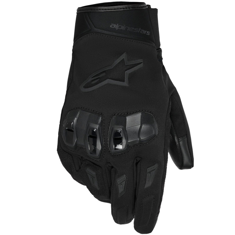 Alpinestars SP XZ vedenpitävät moottoripyöräkäsineet musta-musta