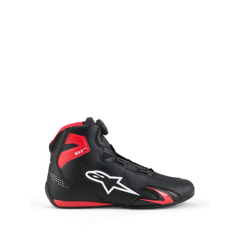 Alpinestars Celer -moottoripyöräsaappaat musta-puna-valkoinen