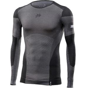 Toiminnallinen pitkähihainen T-paita SIXS BT TS2L V2 musta hiilikuitu