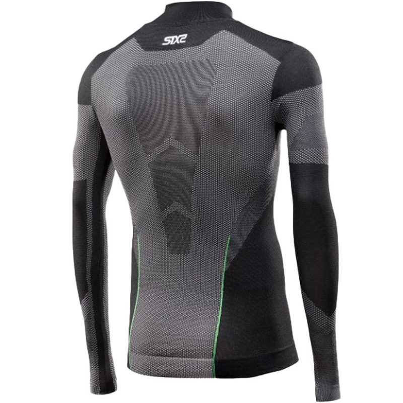 Toiminnallinen pitkähihainen T-paita SIXS BT TS3L V2 musta hiilikuitu