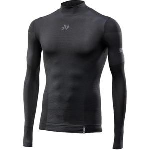 Toiminnallinen pitkähihainen T-paita SIXS BT TS3L V2 musta-tummanharmaa