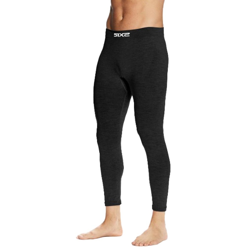 Lämpöalushousut SIXS PNX MERINOS musta