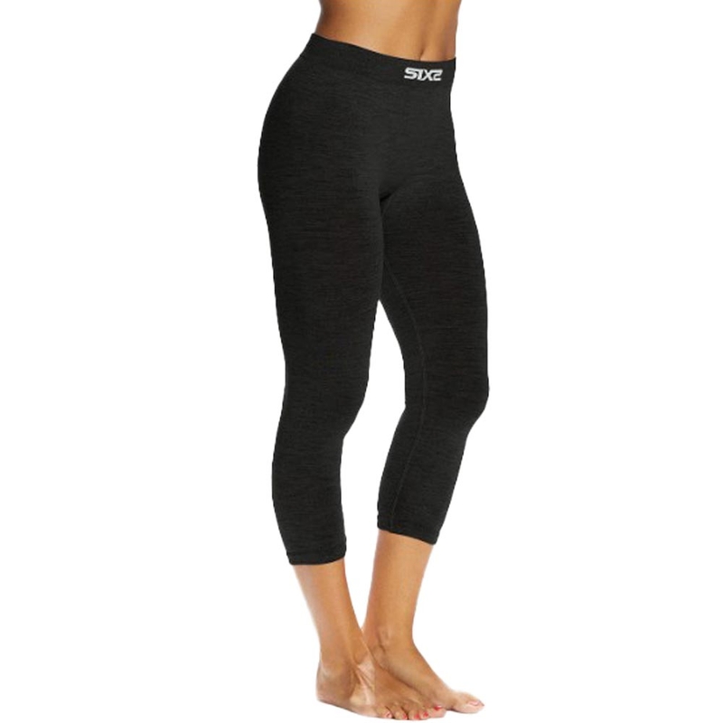 Lämpöalushousut SIXS PNX MERINOS musta