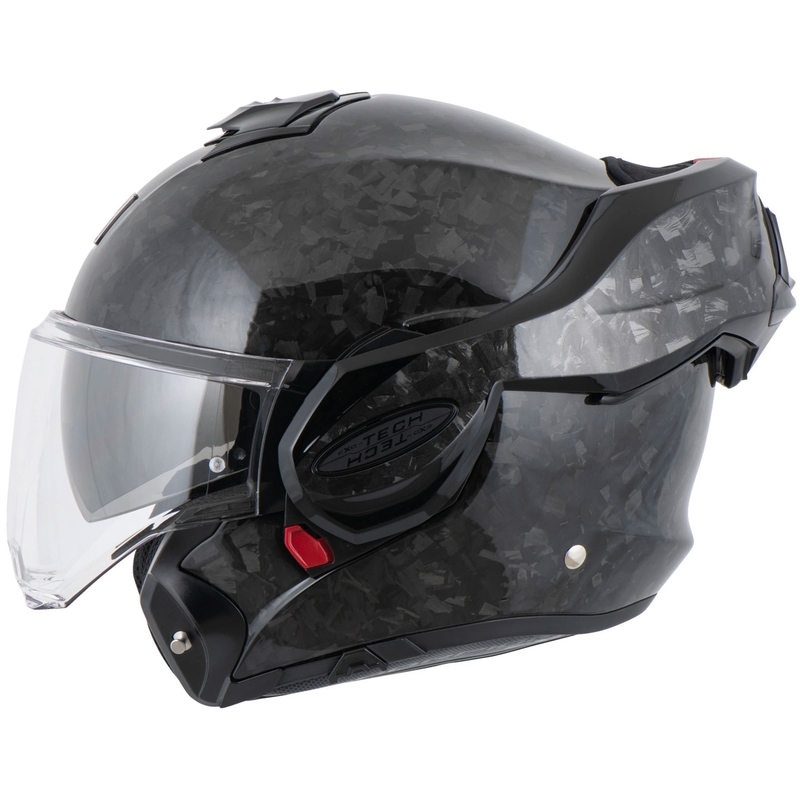 Scorpion EXO-TECH EVO ONYX CARBON Solid avattava moottoripyöräkypärä musta