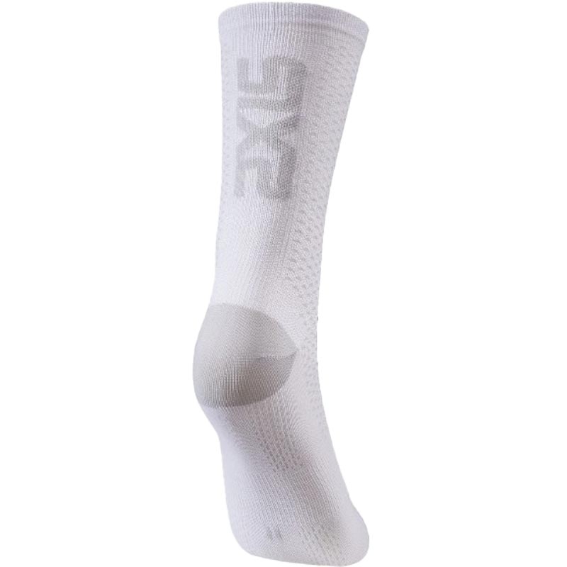 Toiminnalliset sukat SIXS SHORT LOGO V2 hopeanvalkoinen