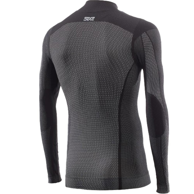 Toiminnallinen pitkähihainen T-paita SIXS TS3 V2 musta hiilikuitu