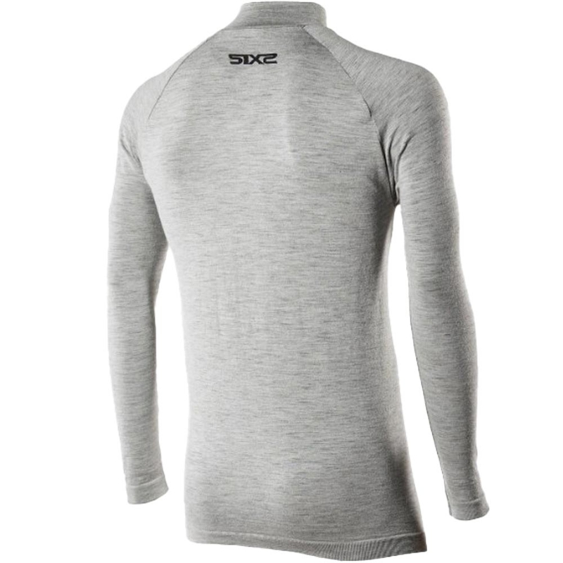Lämpöpaita pitkähihainen SIXS TS3 MERINOS harmaa