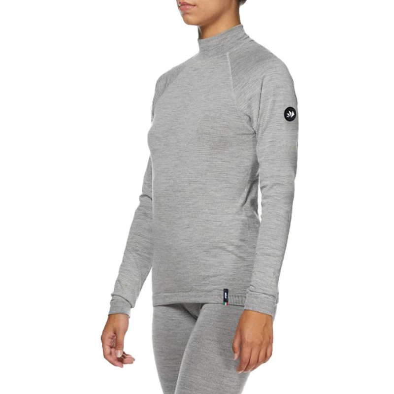 Lämpöpaita pitkähihainen SIXS TS3 MERINOS harmaa