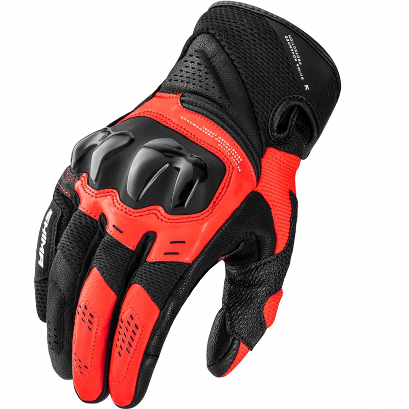 Shima Spark 3.0 moottoripyörähanskat, fluo red