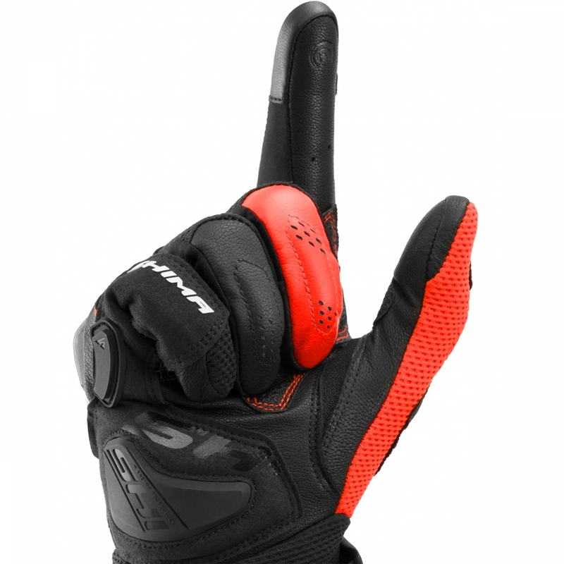 Shima Spark 3.0 moottoripyörähanskat, fluo red