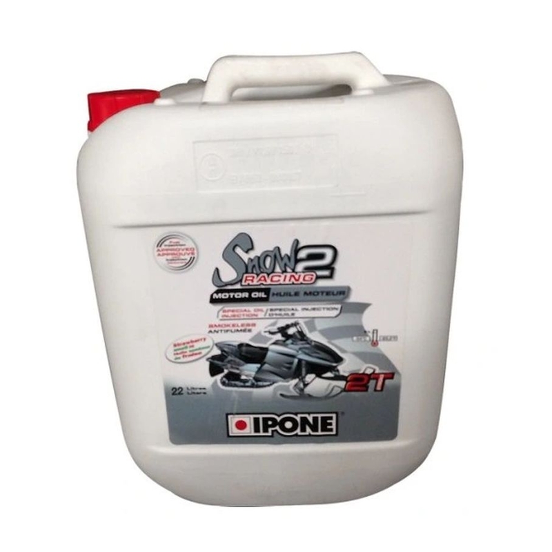 Moottorikelkkaöljy Ipone 2T Snow racing 22 litraa mansikkaa