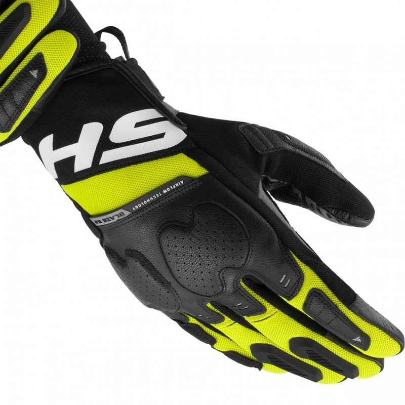 Shima Blaze 3.0 moottoripyörähanskat, fluo keltainen
