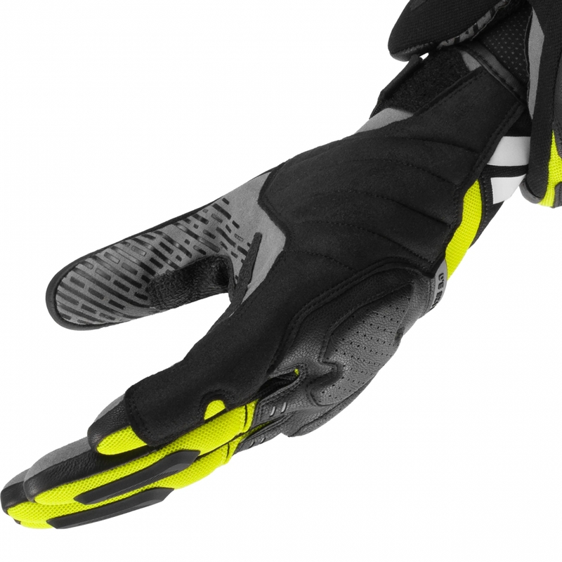 Shima Blaze 3.0 moottoripyörähanskat, fluo keltainen