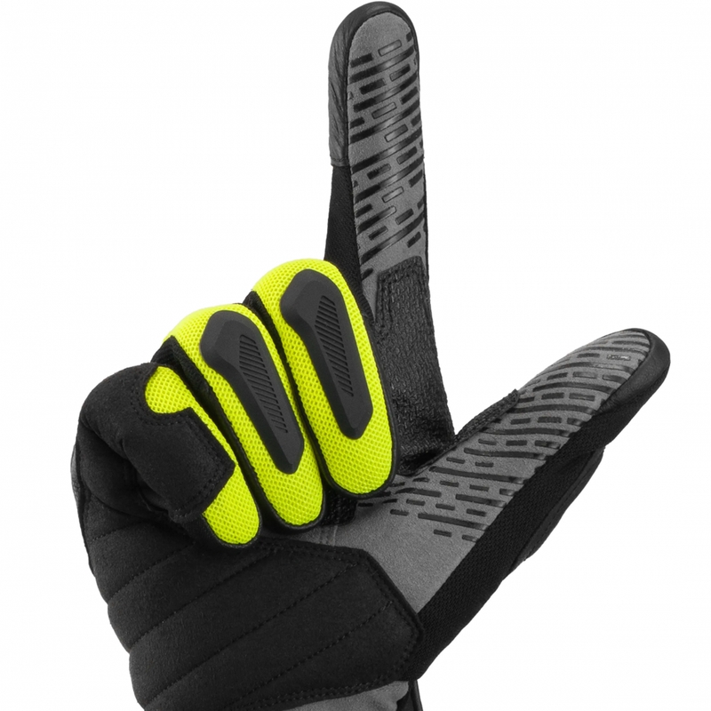 Shima Blaze 3.0 moottoripyörähanskat, fluo keltainen