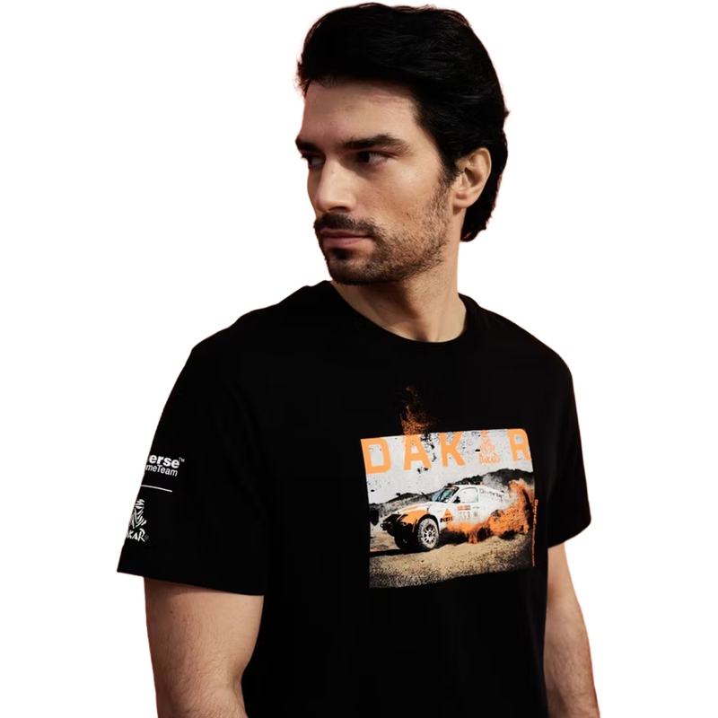 Dakar Ride A -t-paita, musta